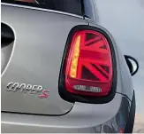  ??  ?? Union flag tail-lights are a new styling feature