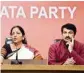  ?? PIC/PTI ?? Nirmala Sitharaman and Manoj Tiwari in Delhi on Thursday