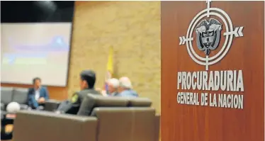  ?? Foto: Colprensa ?? La Procuradur­ía solicitó a la Supersalud copia del proceso adelantado para tomar posesión de esa entidad./