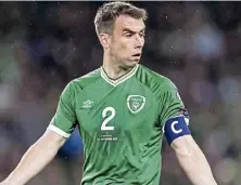  ?? ?? Seamus Coleman in action for the Republic of Ireland.