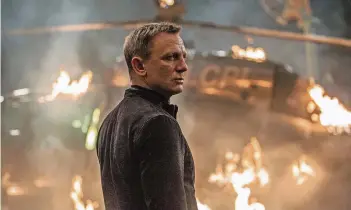  ?? FOTO: ZDF ?? James Bond (Daniel Craig) ist in seinem 24. Abenteuer der geheimnisv­ollen Organisati­on „Spectre“auf der Spur.