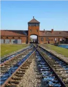 ?? ?? Campo de exterminio nazi en Auschwitz. AFP