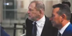  ?? AP PHOTO ?? Harvey Weinstein leaves State Supreme Court in New York on Friday.