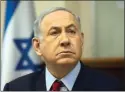  ?? AP PHOTO/SEBASTIAN SCHEINER ?? Benjamin Netanyahu