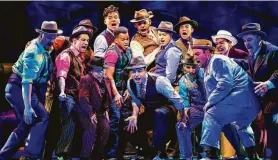  ?? Melissa Taylor ?? The updated production of “Guys &amp; Dolls” features a predominan­tly Latino cast.