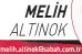  ?? ?? MELİH A/7,N2. melih.altinok@sabah.com.tr