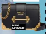  ??  ?? PRADA CAHIER BAG