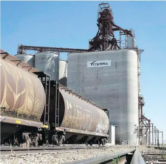  ?? TROY FLEECE/THE CANADIAN PRESS ?? An emergency meeting of Parliament’s agricultur­e committee will hear from railways CN and CP about what they are doing to solve delays in grain shipments.