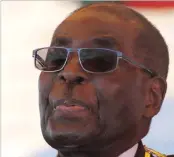  ??  ?? ROBERT MUGABE