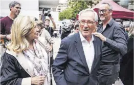  ?? El Periódico ?? Joana Ortega i Xavier Trias, en un acte de campanya.