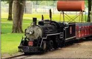  ?? Special to the Democrat-Gazette ?? Fort Smith officials are considerin­g whether it will be feasible to renovate a steam-powered locomotive that has been giving rides at Creekmore Park for more than 65 years.