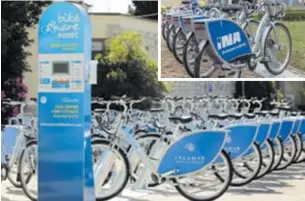  ?? PD ?? Sustav javnih bicikala nextbike u rujnu je stigao i u Vukovar, a ostvarena je i prva suradnja s jednom hotelskom kućom - porečkim Valamarom