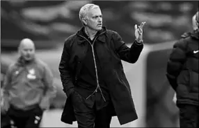 ??  ?? José Mourinho gaat niet vol voor het winnen van de League Cup. (Foto: AD)