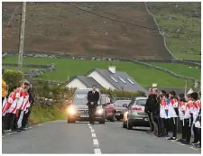  ?? Photo by Domnick Walsh ?? The guard of honour from An Ghaeltacht.