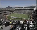  ?? Marcio Jose Sanchez ?? The Associated Press The Raiders will not use Sam Boyd Stadium if the team’s lease for the Oakland-alameda County Coliseum, above, is not extended.