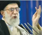  ?? (Reuters) ?? ALI KHAMENEI