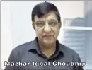  ?? ?? Mazhar Iqbal Choudhry