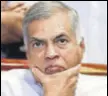  ?? REUTERS ?? Ranil Wickremesi­nghe