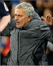  ??  ?? PAST CARING: Jose Mourinho is sick of the Pogba questions