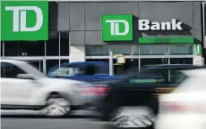  ?? DREW ANGERER/GETTY IMAGES/FILES ?? The B.C. Court of Appeal has directed the province to reconsider TD’s claim for a $2.8-million tax rebate.