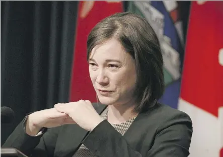  ?? JIM WELLS ?? Environmen­t Minister Shannon Phillips says Alberta has no plans to increase the carbon levy beyond $50 a tonne. “We’re not considerin­g increases beyond 2022,” she said.