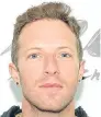  ??  ?? Chris Martin.