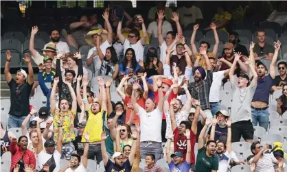  ?? Photograph: Scott Barbour/AAP ?? An easing of restrictio­ns in Victoria paves the way for a full house for the Boxing Day Test at the MCG.