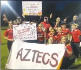  ?? COURTESY PHOTOGRAPH ?? The Aztecs 10U softball team went undefeated to win the championsh­ip of the Lodi Boosters of Boys/Girls Sports this spring, beating the Tigers in extra innings in the championsh­ip. The Hurricanes won the 12U championsh­ip, and the 16U season is still ongoing.