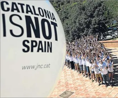  ?? ROSER VILALLONGA ?? Las juventudes de Convergènc­ia celebraron este fin de semana su escuela de verano