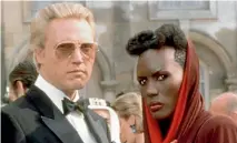  ??  ?? The last time SIlicon Valley was involved in a James Bond story, Christophe­r Walken and Grace Jones played the villains in the A View to a Kill.