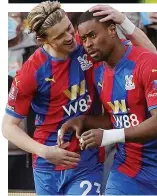  ?? ?? TOP GUEHI Gallagher hails Palace scorer (right)