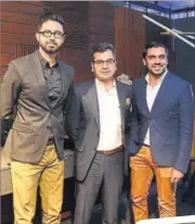  ??  ?? Narresh Kukreja, Salil Sadanandan, President K&B Kohler Brand South Asia and EMEA and Shivan Bhatia