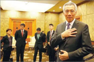  ?? ROSLAN RAHMAN/AFP ?? Prime Minister Lee Hsien Loong (pictured) has been accused by his siblings of disobeying their late father’s wishes.