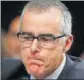  ?? REUTERS FILE ?? Andrew McCabe