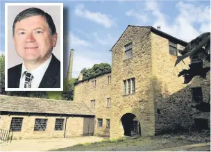  ??  ?? County councillor Peter Buckley has welcomed the repening of Helmshore Mills