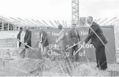  ?? ORLANDO HEALTH ?? Orlando Health dedicated a time capsule to celebrate the first phase of the constructi­on of Orlando Health-Horizon West Hospital in Winter Garden.