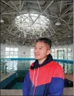  ?? CHINA DAILY ?? Zhou Qing shares his thoughts on Chinese white dolphin conservati­on.