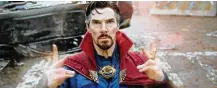  ?? CONTRIBUTE­D ?? Benedict Cumberbatc­h returns to the role of the doctor in “Doctor Strange in the Multiverse of Madness.”