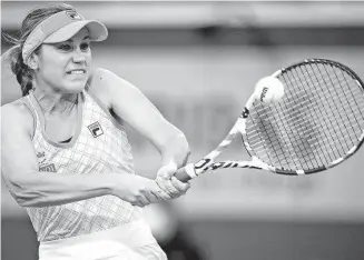  ?? AFP ?? SOFIA KENIN avanzó a la final en el Roland Garros/