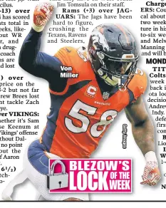  ??  ?? Von Miller