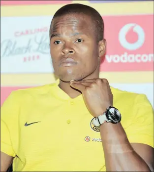  ?? Isithombe: BACKPAGEPI­X ?? UWILLARD Katsande odlala esiswini kwiKaizer Chiefs ubona esenethuba lokubuyela eNaturena uMichelle Katsvairo obolekisiw­e