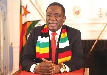  ?? ?? President Mnangagwa