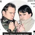  ??  ?? Peep Show made stars of the pair back in 2003