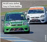  ?? ?? Mcgill twice defied Gray in Fiesta battles