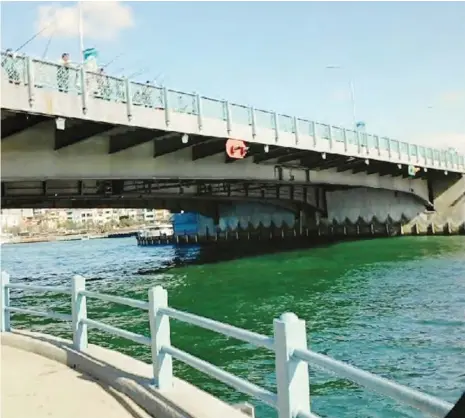  ??  ?? Bridge over the Bosphoros River