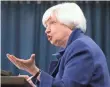  ?? MICHAEL REYNOLDS, EPA ?? Federal Reserve Chair Janet Yellen says the central bank isn’t tied to a formula.