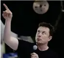  ?? Foto: tt-AP/Chris CArlson ?? ■Elon Musk ska betala böter och får inte vara styrelseor­dförande för Tesla.