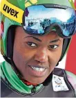  ?? FOTO: KAPPELER/DPA ?? Sabrina Simader will es auch zu den Olympische­n Winterspie­len 2018 in Südkorea schaffen.