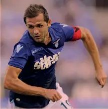  ?? GETTY ?? Senad Lulic, 31 anni, è alla sesta stagione con la Lazio