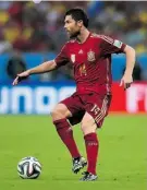  ?? Mat thias Hangst/Get ty Images ?? Xabi Alonso of Spain says the team was not ready for this World Cup.